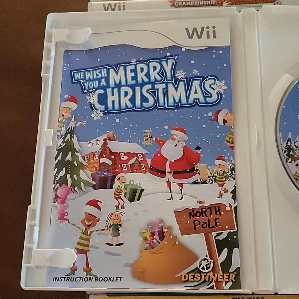 We Wish You A Merry Christmas - Wii Game No Visable Stratches Original Case